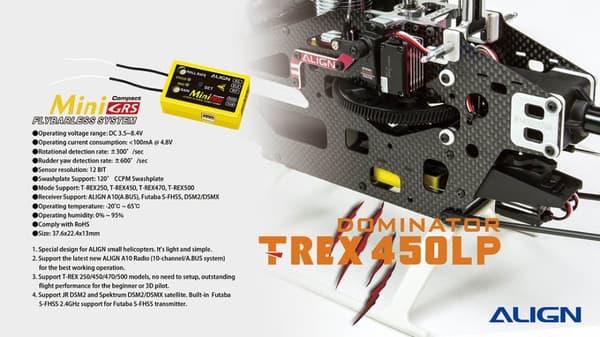 Align T-Rex 450LP :: Komplett Helipakke
