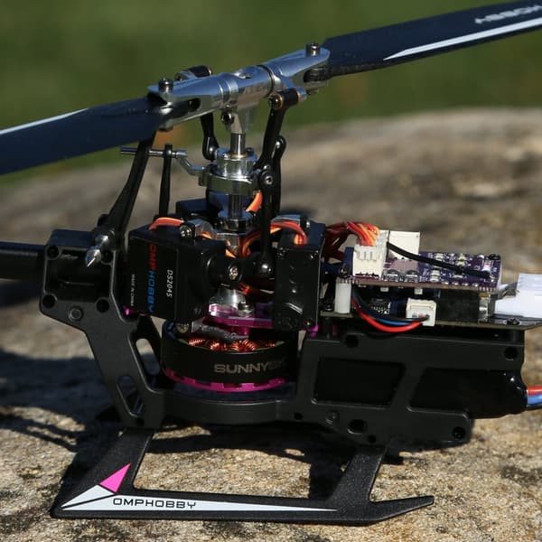 OMP Hobby M1 Helikopter SFHSS - Gul