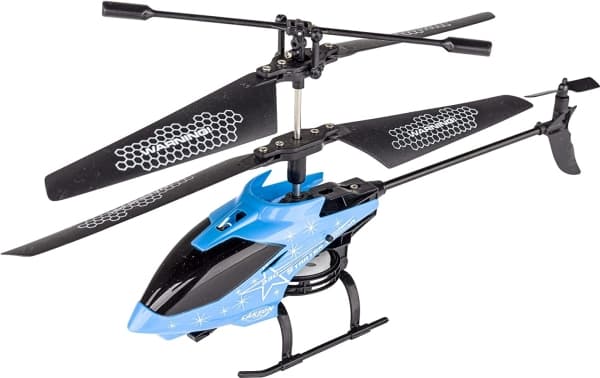 Carson 500507164 Starter Tyrant 230 Ir 2ch Rtf Cyan Helicopter, Helicopter