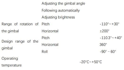 CZI GL60 Plus Gimbal Searchlight