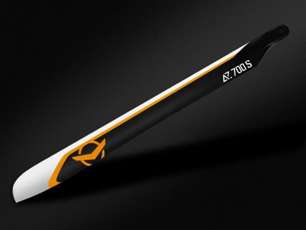 AZURE 700mm Rotor Blades Helikopter - Orange