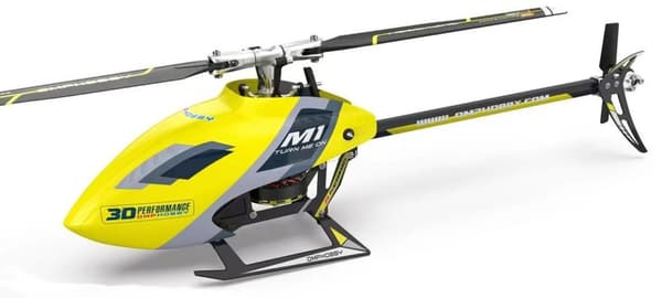 OMP Hobby M1 Evo BNF Helikopter - Gul
