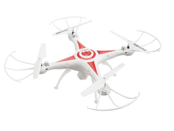 RevellControl GO! Videodrone (quadrocopter) RTF-ilmakuvaus Punainen, Valkoinen