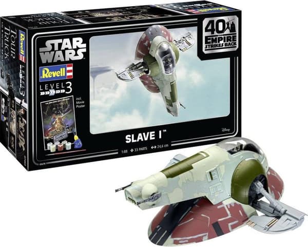 Revell 05678 Star Wars Slave I 40th Anniversary Science Fiction (rakennussarja) 1:87