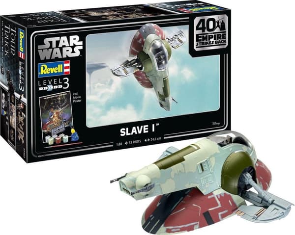 Revell 05678 Star Wars Slave I 40th Anniversary Science Fiction (rakennussarja) 1:87