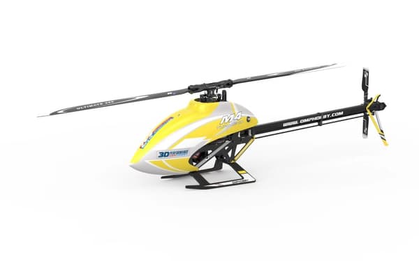 OMP Hobby M4 PNP Helikopter - Gul