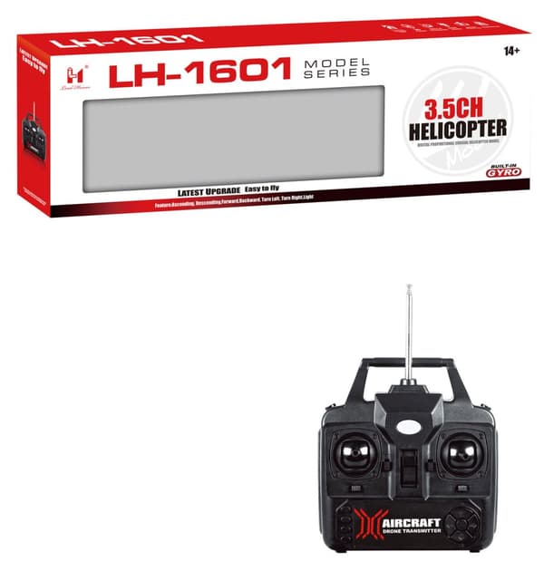 Lead Honor 1601 3.5-Kanals Radiostyrd Helikopter med Gyro 2.4G