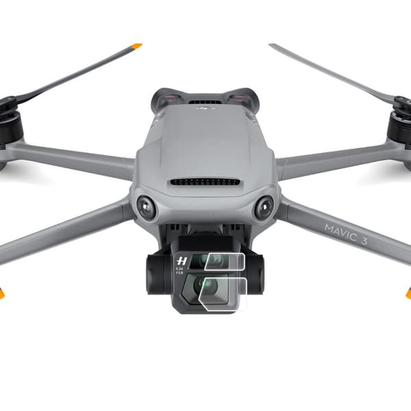 Linssinsuoja karkaistu lasi 3-osainen Läpinäkyvä  DJI Mavic 3