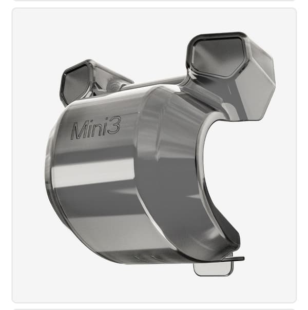 INF Mini 3 Gimbal Protector – Linsedeksel Støvtett hette for DJI Mini 3 Drone – Gjennomsiktig svart