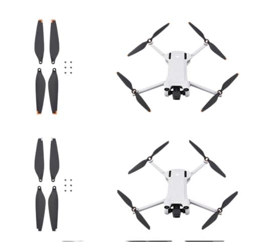 Vaihto drone potkurit hiljainen kevyt 1 pari   DJI Mini 3 Pro