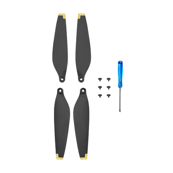 Ersättningsdrönarpropellrar lågljud lättvikt 1 par   DJI Mini 3 Pro Guld