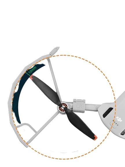 Propelbeskyttelse propelbeskytter propeldæksel   DJI Mini 3 Pro