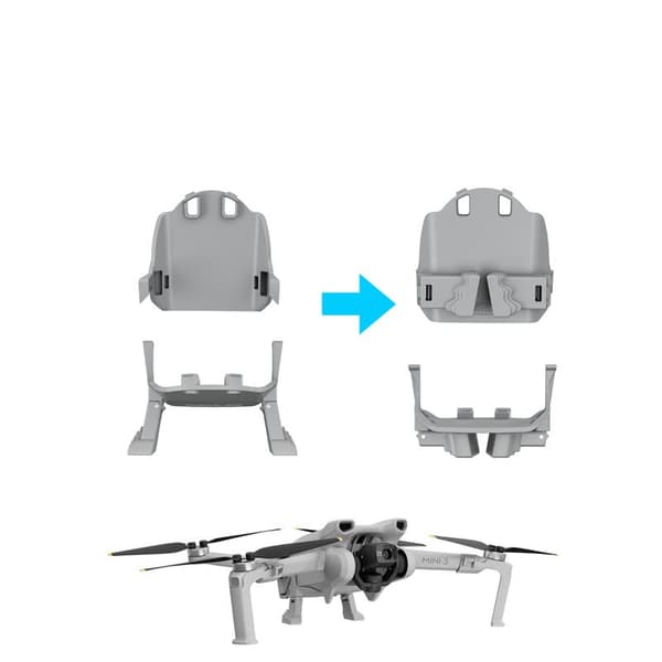 Landingsutstyr landingsben for DJI Mini 3 drone