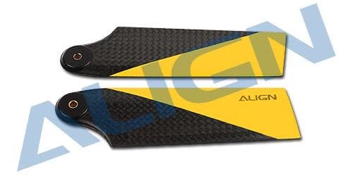 HQ0950ET TB60 Carbon Fiber Tail Blades Yellow