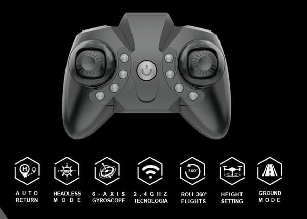 Lead Honor LH-X58 Radiostyrd 4-Axis Flying Ball Drone 2.4G