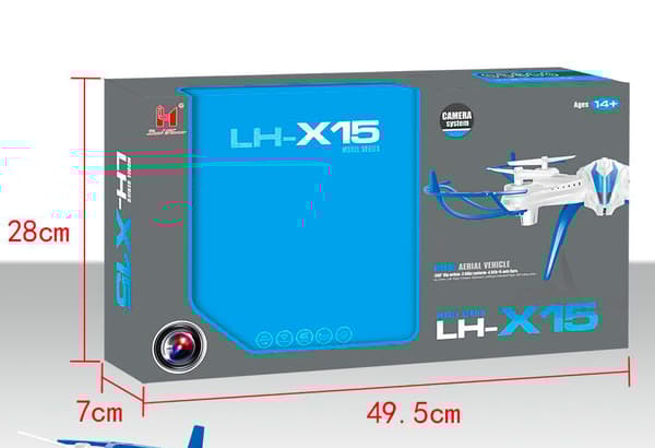 Lead Honor LH-X15 4.5CH Quadcopter Radiostyrd Drönare 2.4G