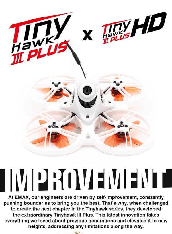 EMAX Tinyhawk III Plus RTF Analog ELRS