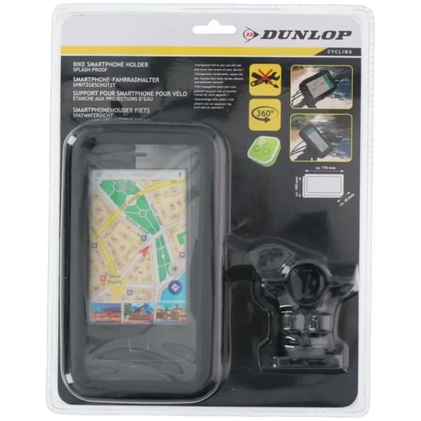 Universal vattentätt skal med telefon/navigationshållare