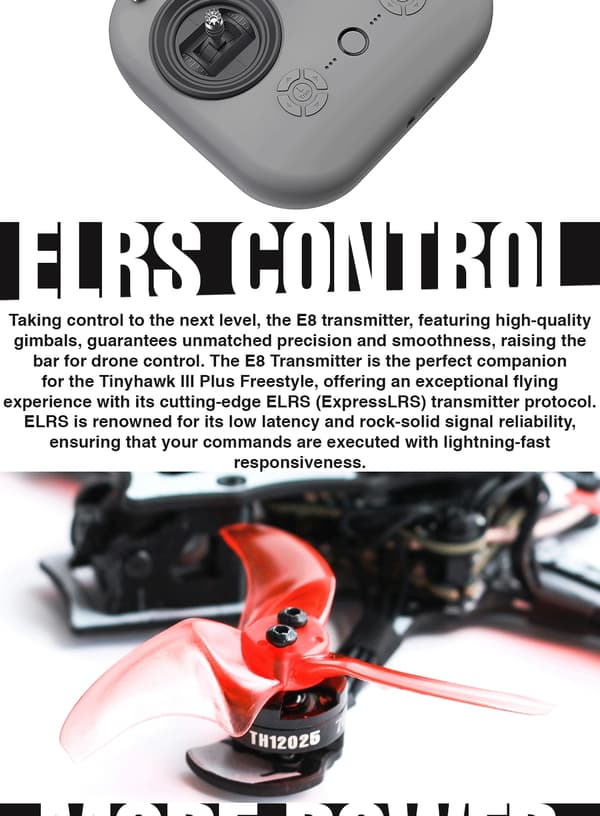 EMAX Tinyhawk III Plus Freestyle RTF Analog ELRS