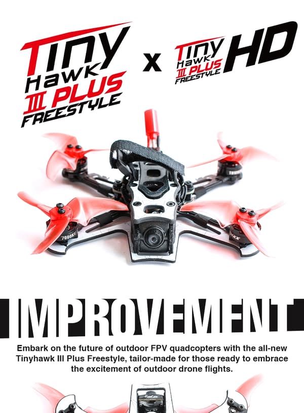 EMAX Tinyhawk III Plus Freestyle BNF Analog ELRS