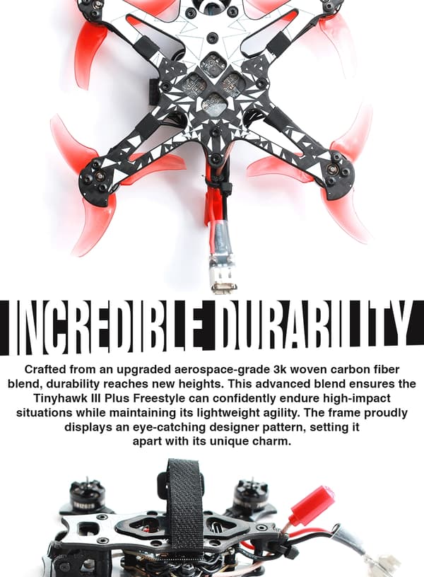 EMAX Tinyhawk III Plus Freestyle BNF Analog ELRS