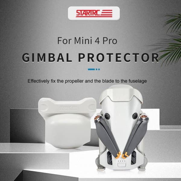 Kameracover til DJI Mini 4 Pro - Hvid