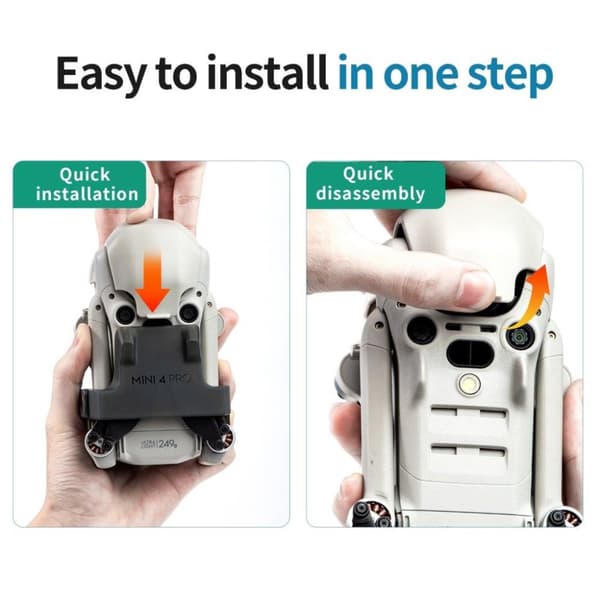 Kameracover til DJI Mini 4 Pro - Hvid