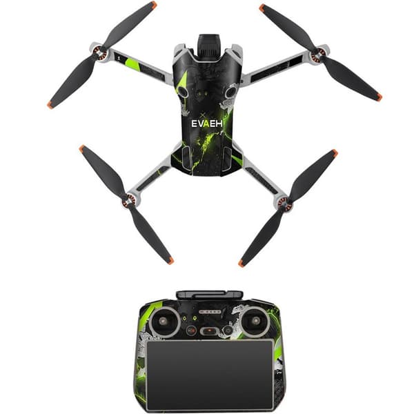 Sunnylife Sticker kit DJI Mini 4 Pro och DJI RC 2 - Green monster