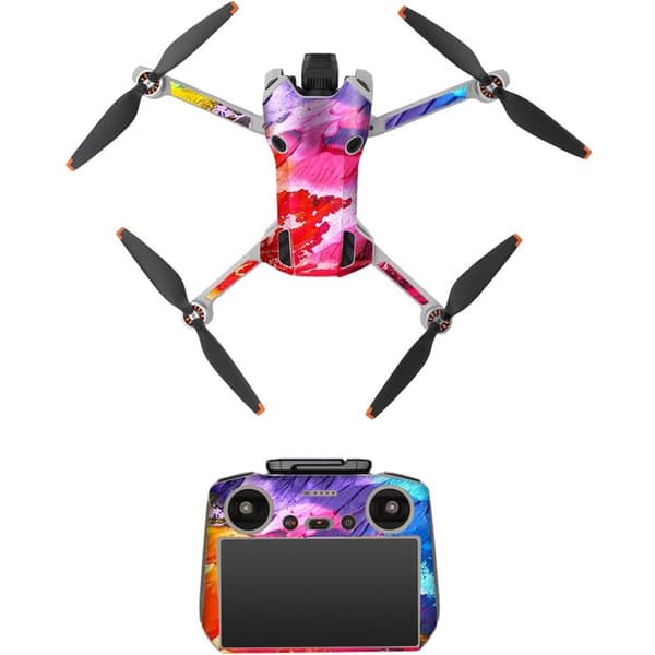 Sunnylife Sticker kit DJI Mini 4 Pro och DJI RC 2 - Wild colors