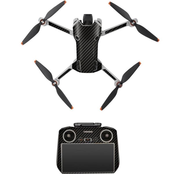 Sunnylife Sticker kit DJI Mini 4 Pro og DJI RC 2 - Black grain