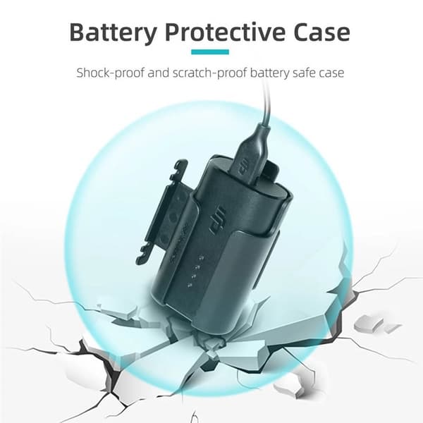 Batteriholder med kabelholder for DJI Goggles 2