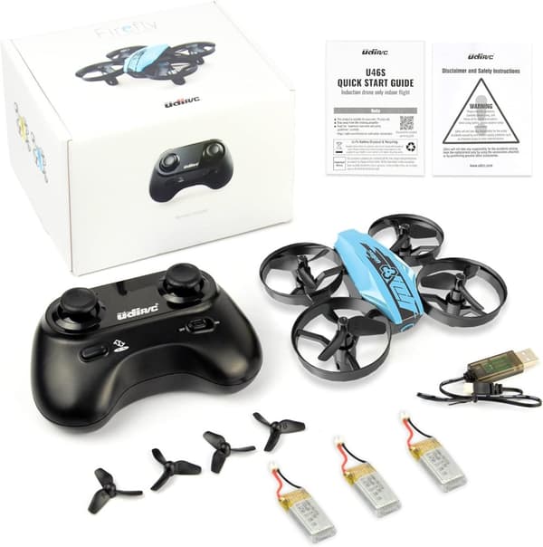 UDI Firefly Mini Drone RTF - Blå