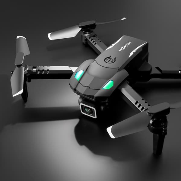 4K HD Kameradrone, Mini, Foldbar, Professionel Quadcopter, Sort Dual4K Taske 3B