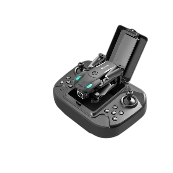 4K HD Kameradrone, Mini, Foldbar, Professionel Quadcopter, Sort Dual4K Taske 3B