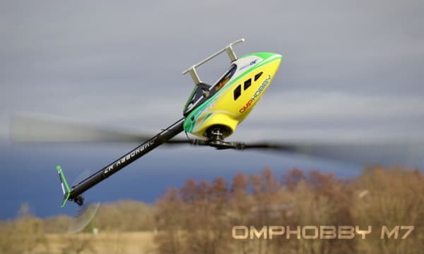 OMP Hobby M7 KIT Helikopter m/blades - Yellow