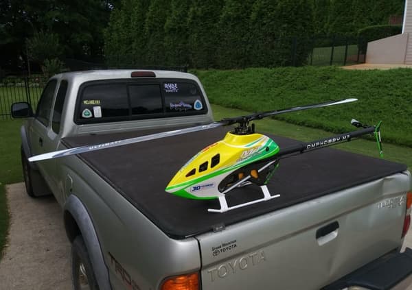 OMP Hobby M7 KIT Helikopter m/blades - Yellow