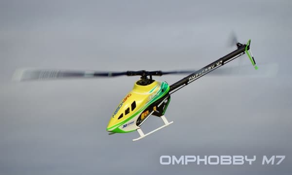 OMP Hobby M7 KIT Helikopter m/blades - Yellow