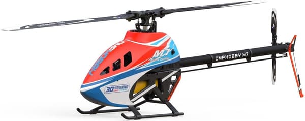 OMP Hobby M7 KIT m/Motor Helicopter - Orange