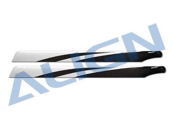 HD550BZT 550D Carbon Fiber Blades - B Surace
