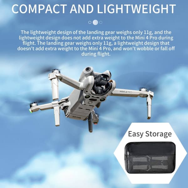 Landingsfødder til DJI Mini 4 Pro