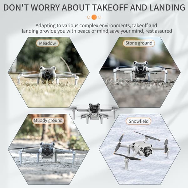 Landingsfødder til DJI Mini 4 Pro