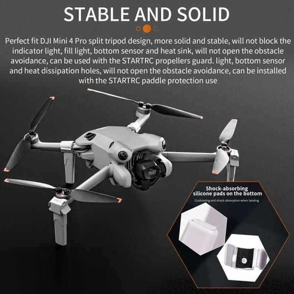 Landingsfødder til DJI Mini 4 Pro