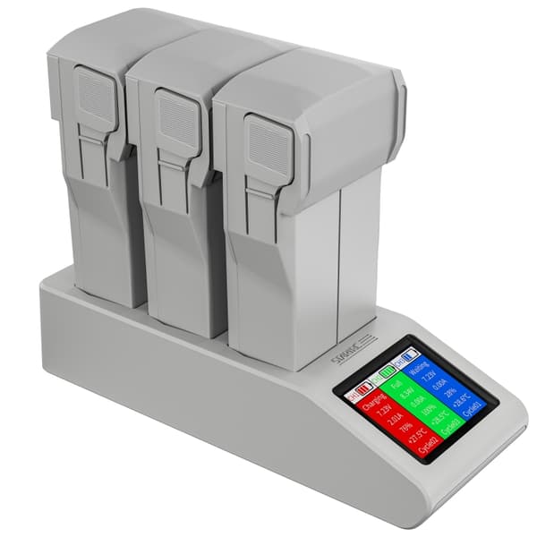 Opladningsstativ til 3 batterier til DJI Mavic Mini 3 Pro / Mini 3