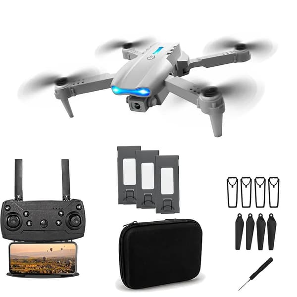 E99 Pro-drone med 45 minutters flyvetid og FPV-kamera