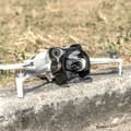 Miniatyrbild 6 av 6: Solskydd för kamera till DJI Mini 4 Pro - Svart