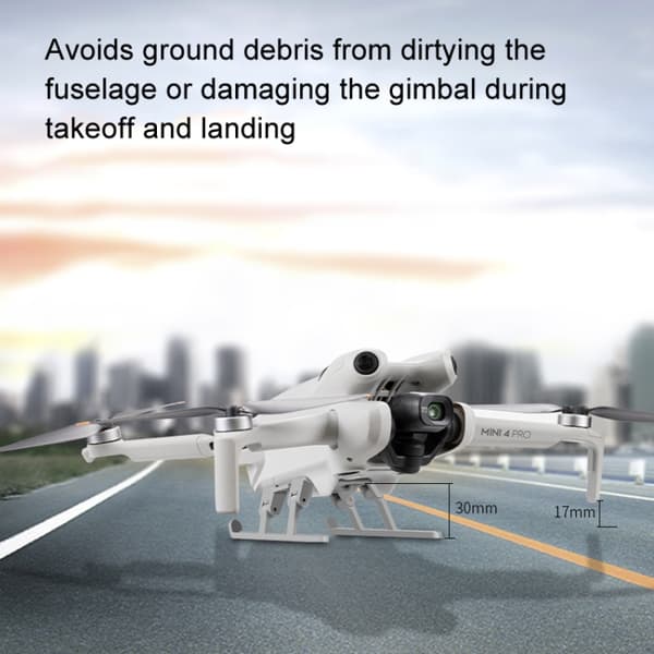 Landingsutstyr for DJI Mini 4 Pro - Grå