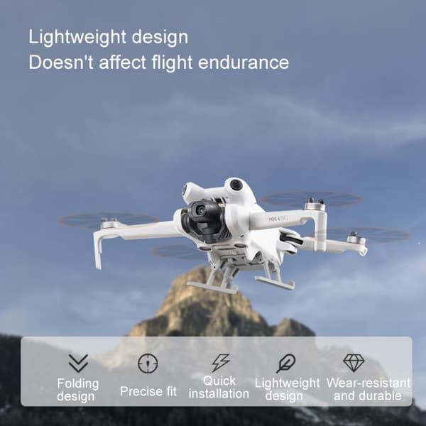 Landingsutstyr for DJI Mini 4 Pro - Grå