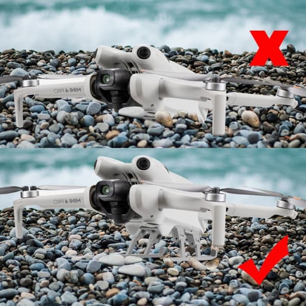 Landingsutstyr for DJI Mini 4 Pro - Grå