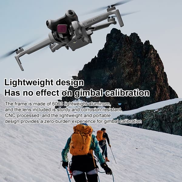 ND-suodatin DJI Mini 4 Pro -malliin ND16/64/256