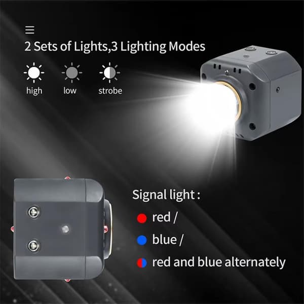 LED-forlygte til DJI Air 3S / Air 3 / Air 2 / Air 2S / Mavic 2 / Mavic 3 / Mavic Pro